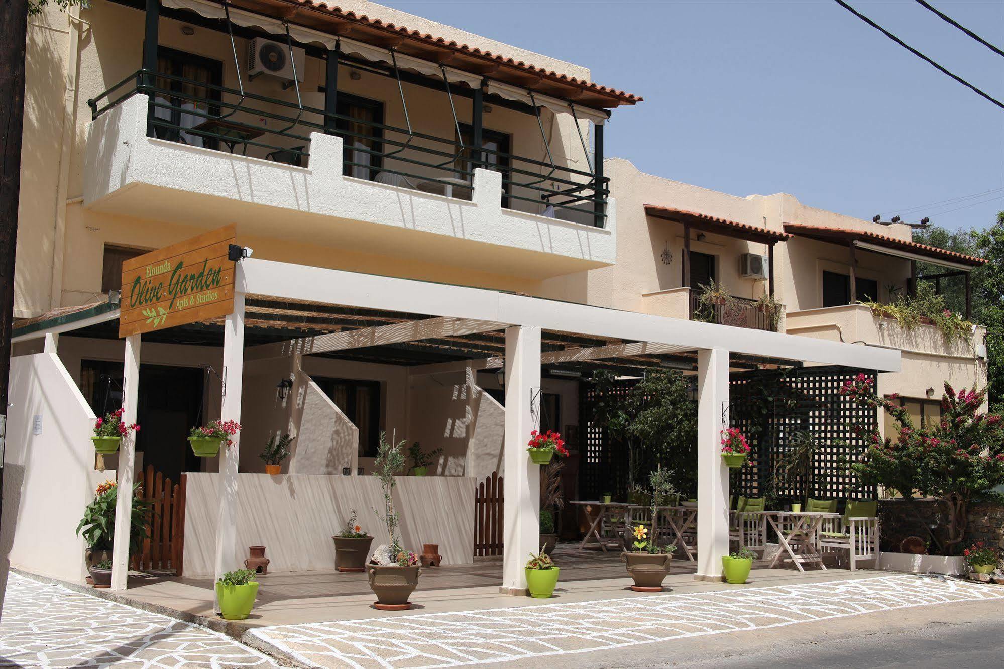 Elounda Olive Garden Apts & Studios Экстерьер фото